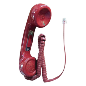 NOTIFIER TELH-1 – Auricular Telefónico para Bomberos / Push-to-Talk Integrado / Conexión Supervisada / Montaje en Chasis CA-2 / Compatible DVC-EM