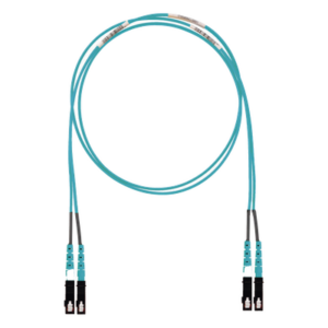 PANDUIT FX23LSNSNSNM008 – Jumper de Fibra Óptica / Multimodo OM3 50/125 / SC-SC Dúplex / LSZH / 8 m (26.25 ft) / Aqua