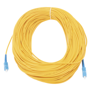 LINKEDPRO BY EPCOM LPSM3SCUSCUS60 – Jumper de Fibra Óptica Monomodo / SC/UPC-SC/UPC / Simplex / 60 m (196.85 pies) / Forro PVC 3 mm