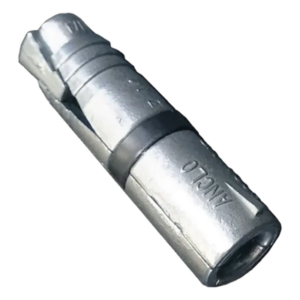 ANCLO ANC-Z-38 – Taquete Expansor Tipo Z / 3/8" x 2" (51 mm) / Carga a Tensión 260 kg / Carga Cortante 430 kg / Zamac Resistente a Corrosión / Sin Tornillo