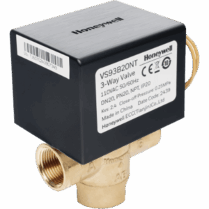 HONEYWELL BMS VN82C20PT – Válvula de Control Eléctrica / 2 Vías Tipo Bola / DN20 (3/4") / Actuador On/Off 3 Hilos / Sin Retorno por Resorte / 220 V CA / PN20