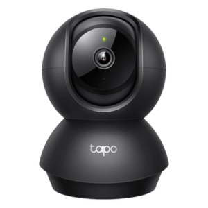 TP-LINK TAPO-C201 – Cámara PTZ IP / 1080p Full HD / Wi-Fi / Visión Nocturna IR 12 m (39.4 ft) / Audio Bidireccional / Seguimiento Automático / microSD 512 GB