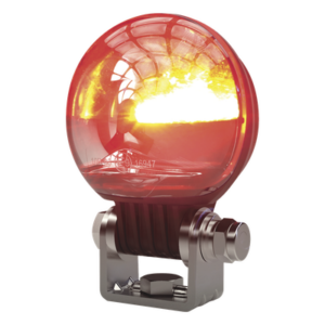 ECCO EW2030R – Señalizador de Arco para Montacargas / Haz Rojo 180° / 12-80 VDC / 100 Lúmenes / 1.04 A