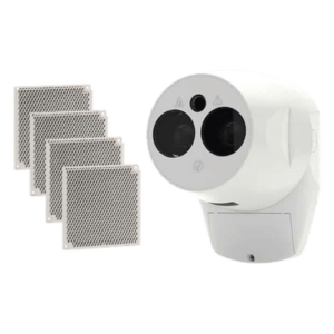 HOCHIKI H6011-120 – Detector Lineal de Humo Motorizado / Alcance 120 m (393.7 ft) / Haz Reflejado / Alineación Automática / Compensación de Movimiento / Convencional