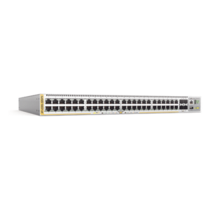 ALLIED TELESIS AT-X530L-52GPX-10 – Switch PoE+ Stackeable Capa 3 / 48 puertos Gigabit / 4 puertos SFP+ 10 G / 740 W PoE / 176 Gbps / 1U Rackmount