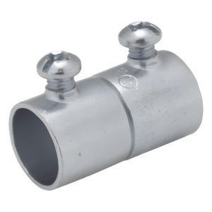 RACO HUB-2023 – Cople para Pared Delgada / Conector de Tornillo / Acero / 3/4 in / 1.579 in Alto / 1.665 in Largo / 0.096 lb