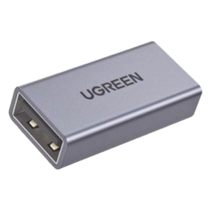 UGREEN 20119 – Adaptador USB-A Hembra a USB-A Hembra / USB 3.0 / Velocidades de Transferencia de Datos de Hasta 5 Gbps / Carcasa de Aluminio / Compacto y Portátil / Plug & Play / Compatible con Versiones Anteriores de USB