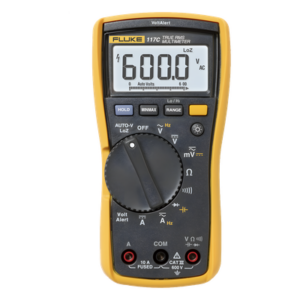 FLUKE FLUKE-117 – Multímetro Digital / Detector de Voltaje sin Contacto / CAT III 600 V / Retroiluminación LED / Autovolt LOZ / 4 Hz