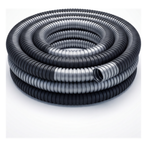 ANCLO ANCCOT21210 – Tubo Flexible Liquidtight 2 1/2" (63 mm) / Acero Galvanizado + Forro PVC / Rollo 10 m (32.8 ft) / NEMA 4 / IP65