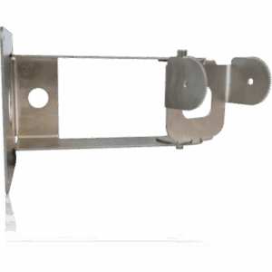 NEDAP 9567593 – Kit de Montaje Ajustable / Compatible con Lectores de Acceso / Aluminio Recubierto en Polvo / 350 g (12.35 oz) / Postes Redondos y Cuadrados
