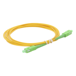 LINKEDPRO BY EPCOM LPSM2SCASCAS3 – Jumper de Fibra Óptica / SC/APC-SC/APC / Monomodo OS2 / Simplex / 3 m (9.84 ft) / 2 mm