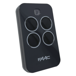 FAAC 787456 – Control Remoto Inalámbrico / 4 Canales / 433 MHz / RF 10 mW / Resistente al Agua