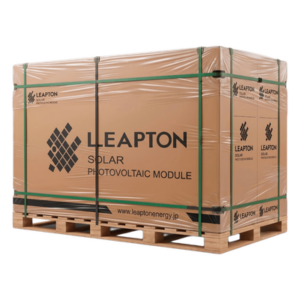 LEAPTON LP182*210M66NB620W/36PALLET – Módulo Solar Bifacial Doble Vidrio / 620 W / 132 Celdas TOPCon Tipo N / 49.75 Vcc / Marco Aluminio 30 mm / Tolerancia 0~+5 W