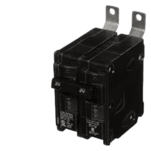 SIEMENS B230 – Interruptor Termomagnético / 2 Polos / 30 A / 120/240 V AC / 10 kA / Conexión Atornillable / UL 489