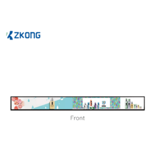 ZKONG ZKL231 – Display Electrónico de Estantes / 23.1 Pulgadas / LCD Estirado 1920x158 / Android 4.4.2 / Brillo 400 Nits / Wi-Fi Dual Band / USB Type-C y MicroUSB / Consumo 45W