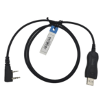 TXPRO TXCP240K – Cable de Programación USB / Conector 2 Pines 3.5mm/2.5mm / Longitud 1 m (3.3 ft) / Compatible Windows 98 a 11 / Radios Kenwood y TXPRO