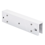 HIKVISION DS-K4H258-U – Montaje en U para Chapa Magnética / Puertas de Cristal / Espesor hasta 17 mm / Aldural Anodizado / 185×28×45 mm (7.3×1.1×1.8')