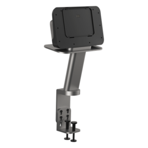 SUNMI CPAD-TABLE-STAND – Soporte Fijo para Mesa / Tablet / Quick Lock / Giro 180° / Cerradura Doble Seguridad / Banco de Energía / Mesas hasta 100 mm (3.9 in)