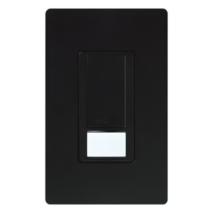 LUTRON ELECTRONICS MSOPS2MN – Interruptor con Sensor de Movimiento PIR / 81 m² (872 ft²) / 1 Circuito / 120 V / Detección Fina XCT / Temporizador Ajustable / Color Midnight