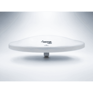 SHAKESPEARE 3019 – Antena Marina TV / HDTV / VHF 47-230 MHz y UHF 470-695 MHz / 360° Omnidireccional / Amplificador 30 dB / Conectores F / 12V-110V