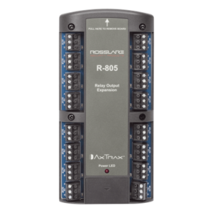 ROSSLARE SECURITY PRODUCTS R-805 – Tarjeta Expansora de Relevadores / 16 Salidas Tipo C / 5A / Compatible AC825IP / Wiegand y OSDP