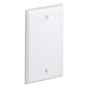 LINKEDPRO BY EPCOM LP-FP-107 – Placa de Pared Ciega / Vertical Plano / 70 x 115 mm (2.75" x 4.52") / UL 94V-0 / Blanco