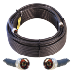 WILSONPRO / WEBOOST 952-300 – Jumper Coaxial de Baja Pérdida / 30.48 m (100 pies) / 50 Ohms / Blindaje >90 dB / N Macho a N Macho