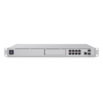 UBIQUITI UDM-SE – Gateway Cloud 10G / Rack 1U / Dual WAN 10G SFP+ y 2.5G RJ45 / Switch PoE 8 Puertos / PoE+ 180W / IDS/IPS 3.5 Gbps / SSD 128 GB / Pantalla Táctil 1.3'