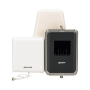 EPCOM EP-5G-PBS-V2 – Amplificador Celular 5G / Penta Banda 700-2600 MHz / 70 dB Ganancia / Cobertura 600 m² (6458.3 ft²) / 2G 3G 4G 5G / Sin Configuración
