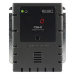MACURCO - AERIONICS CM-6 – Detector y Controlador de CO / Pantalla Digital / Salida 4-20 mA / Relé SPDT 5 A / Rango 0-200 ppm / Activación 15-100 ppm