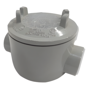 RAWELT GRC-0580 – Caja con Tapa Tipo GRC de 2" (50.8 mm)/ Caja a Prueba de Explosión / Para Áreas Peligrosas / Libre de Cobre.