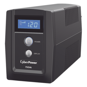 CYBERPOWER OM750ATLCD – UPS de Línea Interactiva / 750 VA / 300 W / 6 Salidas NEMA 5-15R / AVR / LCD / 245 J
