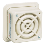 FEDERAL SIGNAL INDUSTRIAL 50GC-024-BG – Altavoz amplificado / UL cUL / 24 Vcd / Montaje en superficie / 140x140x81 mm / -35°C a 66°C