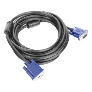 EPCOM POWERLINE VGA-5M – Extensión VGA / 5 m (16.40 ft) / HD15 Macho-Macho / Doble Blindaje / Full HD 1080p