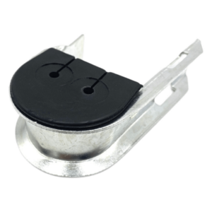 LINKEDPRO BY EPCOM LP-SCJ-2X815 – Herraje de Suspensión Tipo J / Doble Soporte / Rango 8-15 mm / Acero Galvanizado / Termoplástico UV / Poste / Cable ADSS