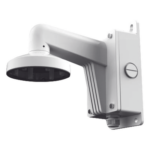 HIKVISION DS-1273ZJ-140B – Soporte de Pared para Cámara Domo/Turret / Aleación de Aluminio / Carga Máxima 4.5 kg / 140x182x120 mm / IP Mejorado / Color Blanco