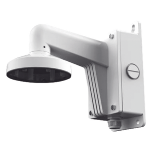 HIKVISION DS-1273ZJ-140B – Soporte de Pared para Cámara Domo/Turret / Aleación de Aluminio / Carga Máxima 4.5 kg / 140x182x120 mm / IP Mejorado / Color Blanco