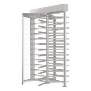 ALVARADO CLST-6XSS – Torniquete de cuerpo completo / Bidireccional / Acabado acrílico y acero inoxidable / Paneles cristalinos en marco de aluminio