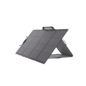 ECOFLOW EFFOLD220LW – Panel Solar Bifacial / 220W Frontal + 155W Trasera / IP68 / Ajuste de Ángulo / Cable XT60 a MC4 / Portátil y Flexible