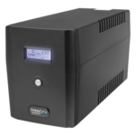 LINKEDPRO BY EPCOM LP1500LCD – UPS de Línea Interactiva / 1500 VA / 900 W / 8 Tomas NEMA 5-15R / Pantalla LCD / AVR Boost/Buck / Protección RJ45