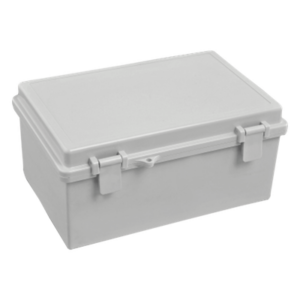 TXPRO TXG-01-30 – Gabinete Plástico para Exterior (IP65) de 150 x 220 x 105 mm Cierre por Broche.