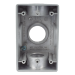 RAWELT RR-2746 – Caja Condulet / 1" (25.4 mm) / Tres Bocas / Aluminio Diecast / A Prueba de Intemperie / NPT / Volumen 246 cm³