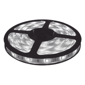 JWJ JLTL-3528-IP65-B – Tira LED / 5 m (16.4 ft) / Blanco / Exterior / 15 W / 420 lm / 12 V CD / IP65