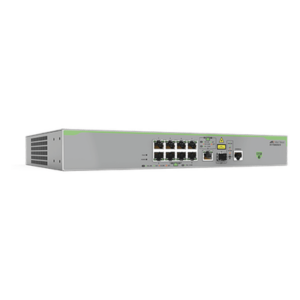 ALLIED TELESIS AT-FS980M/9-10 – Switch Administrable Capa 3 / 8 Puertos 10/100 Mbps / 1 Puerto Gigabit/SFP Combo / 3.6 Gbps / 2.68 Mpps