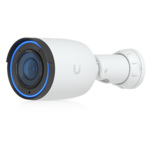UBIQUITI UVC-G6-PRO-BULLET-W – Cámara Bullet IP / 4K 8 Megapixel / Zoom Óptico 2.36× / IR 60 m (197 ft) / Audio Bidireccional / IP66 IK04 / PoE+