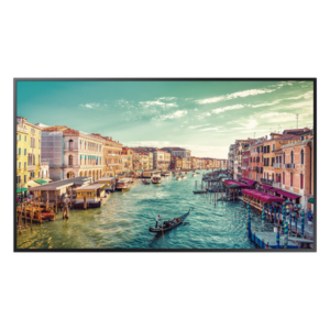 SAMSUNG ELECTRONICS QM43R – Pantalla Profesional LED de 43", UHD 4K (3840x2160p), Entradas de Video HDMI/DisplayPort/HDCP, Bocinas Integradas de 10 W. Compatible VESA