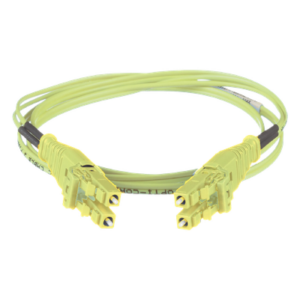 PANDUIT FW2RLU1U1ONM002 – Jumper de Fibra Óptica / Multimodo OM5 50/125 / LC-LC Uniboot Duplex / LSZH / Verde Lima / 2 m (6.56 ft)