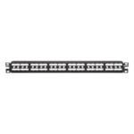 PANDUIT CPP48HDWBLY – Panel de Parcheo Modular / 48 Puertos / Alta Densidad 1 UR / Plano / Sin Blindaje / Rack 19"
