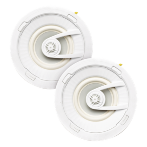 TRUAUDIO G72/PAR – Par de Altavoces de Techo / Woofer 7" / Tweeter Seda 1" / Respuesta 38 Hz - 20 kHz / Potencia 25-125 W / Instalación Sin Herramientas