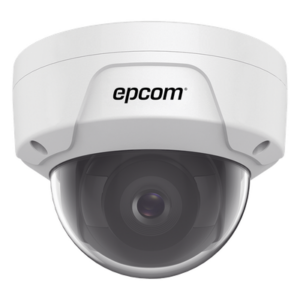 EPCOM XD41H – Cámara Domo IP / 4 Megapixel / Lente 2.8 mm / IR 30 m (98.4 ft) / WDR 120 dB / IP67 / IK10 / PoE